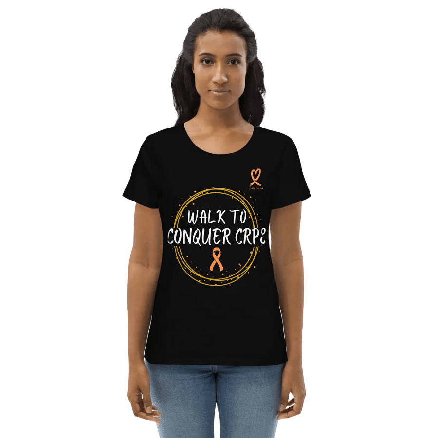 OFFICIAL Walk To Conquer CRPS Women's Fitted Tee product image (2)