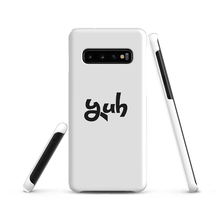 Minimalist 'Yuh' Snap Case product image (1)