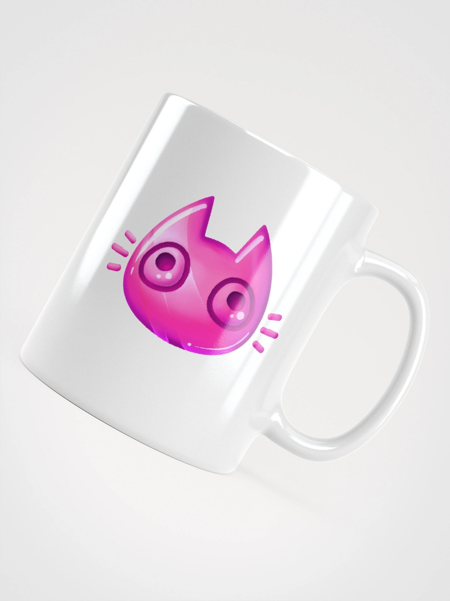 Pink Cat Face Mug product image (7)