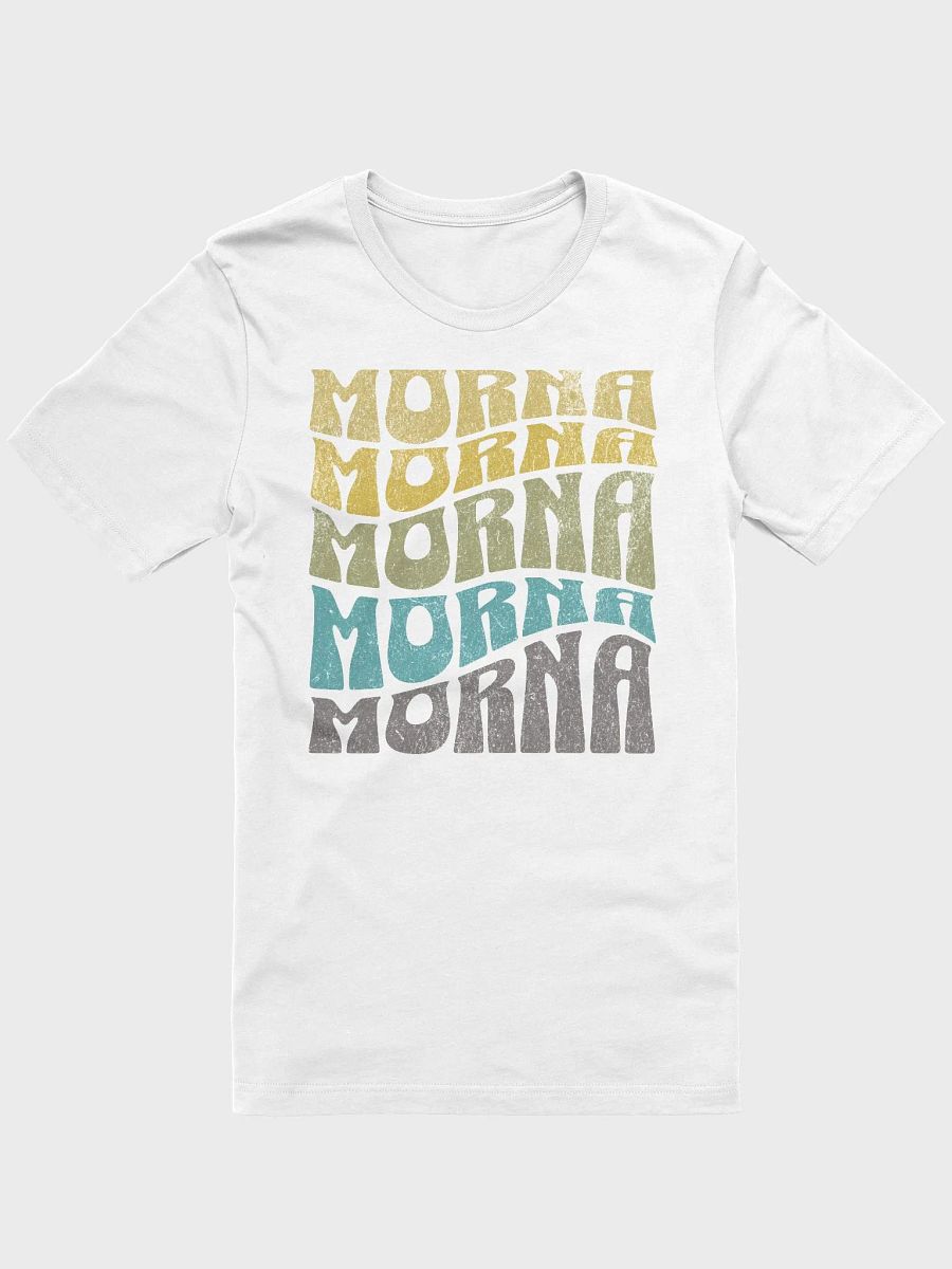 Morna Retro olive colors white shirt product image (2)