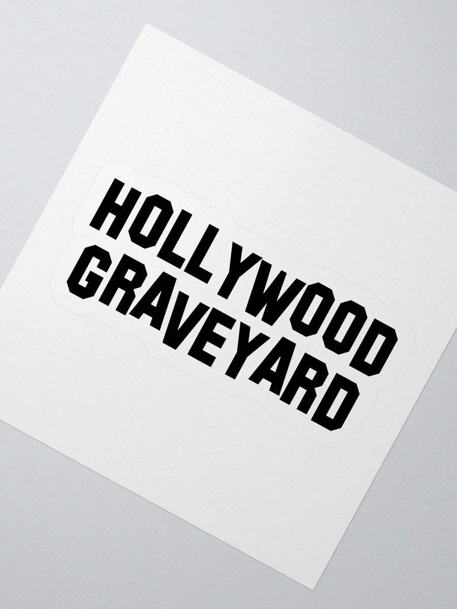 Hollywood Graveyard Sticker product image (2)