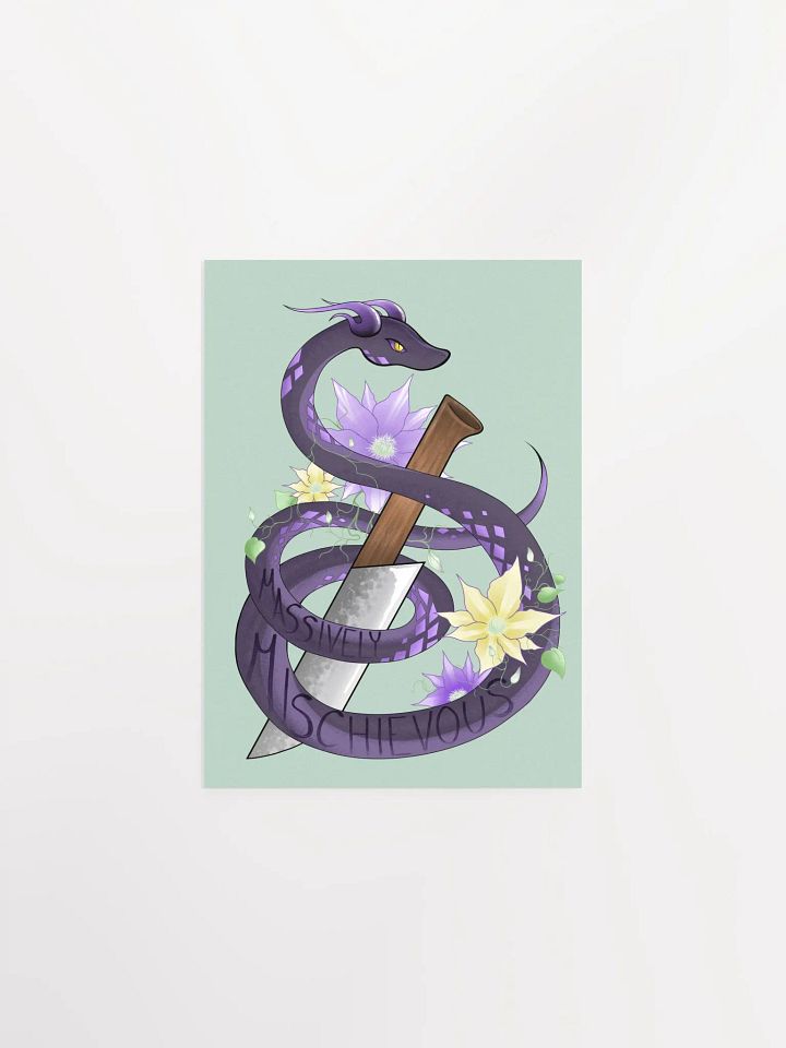 Stabby Snake Poster product image (1)