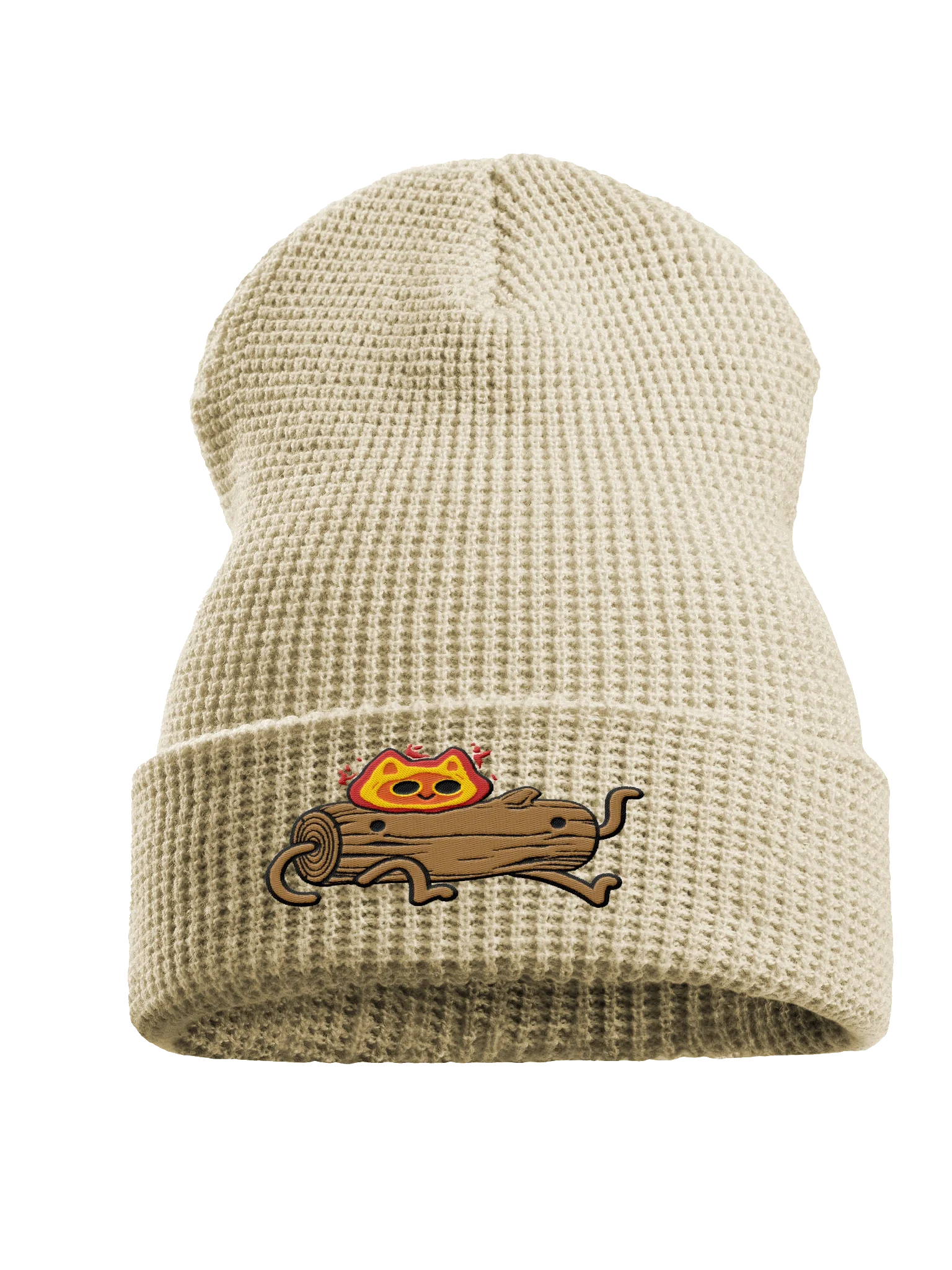 Log & Jam Embroidered Waffle Beanie product image (1)