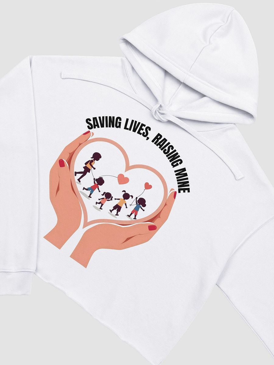 Love and Family Crop Hoodie product image (21)