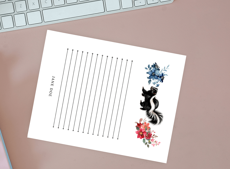 Canva Notepad Template: Nature Themed product image (7)