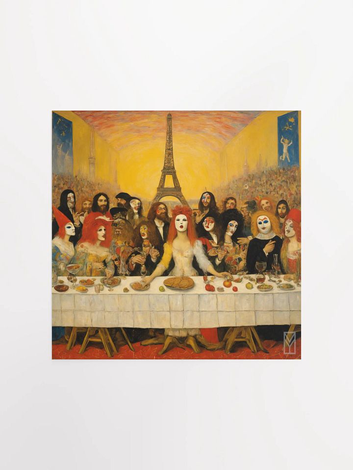 Poster Glamour Supper: Global Opening Art product image (1)