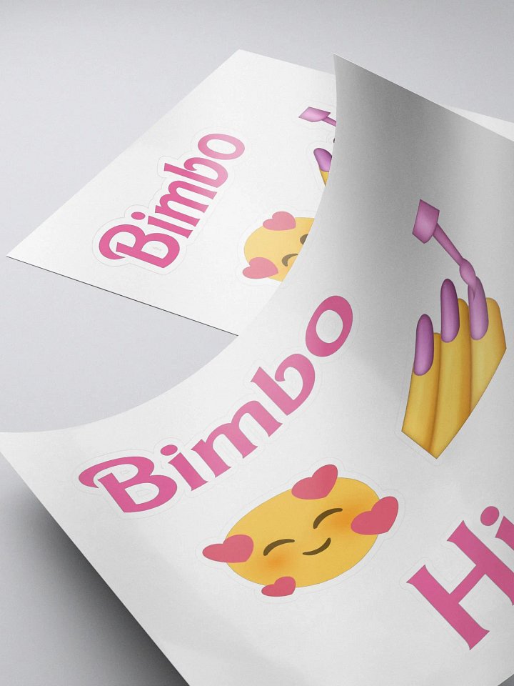 his/hers sticker sheet 💅 product image (2)