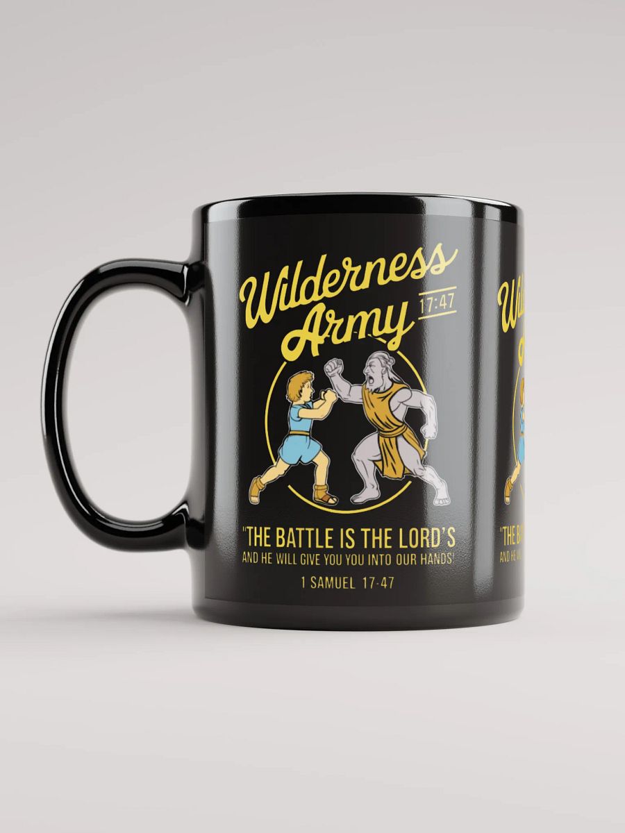 Black Wilderness Army Divine Battle Glossy Mug product image (11)
