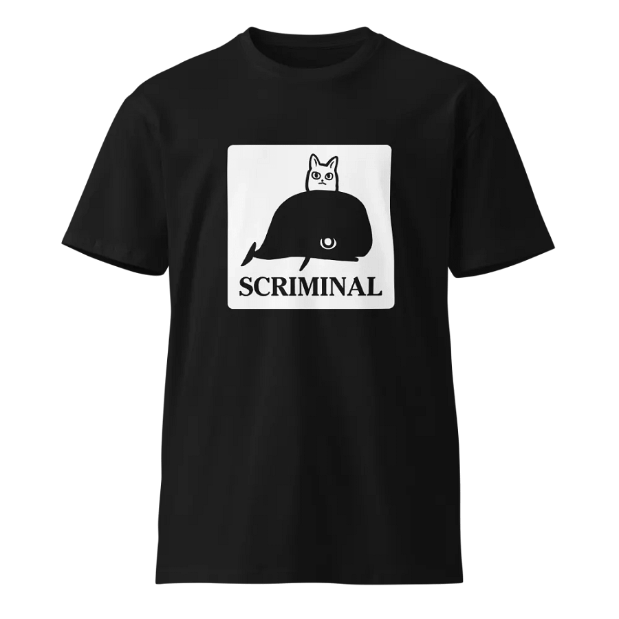 Scriminal T-shirt product image (1)