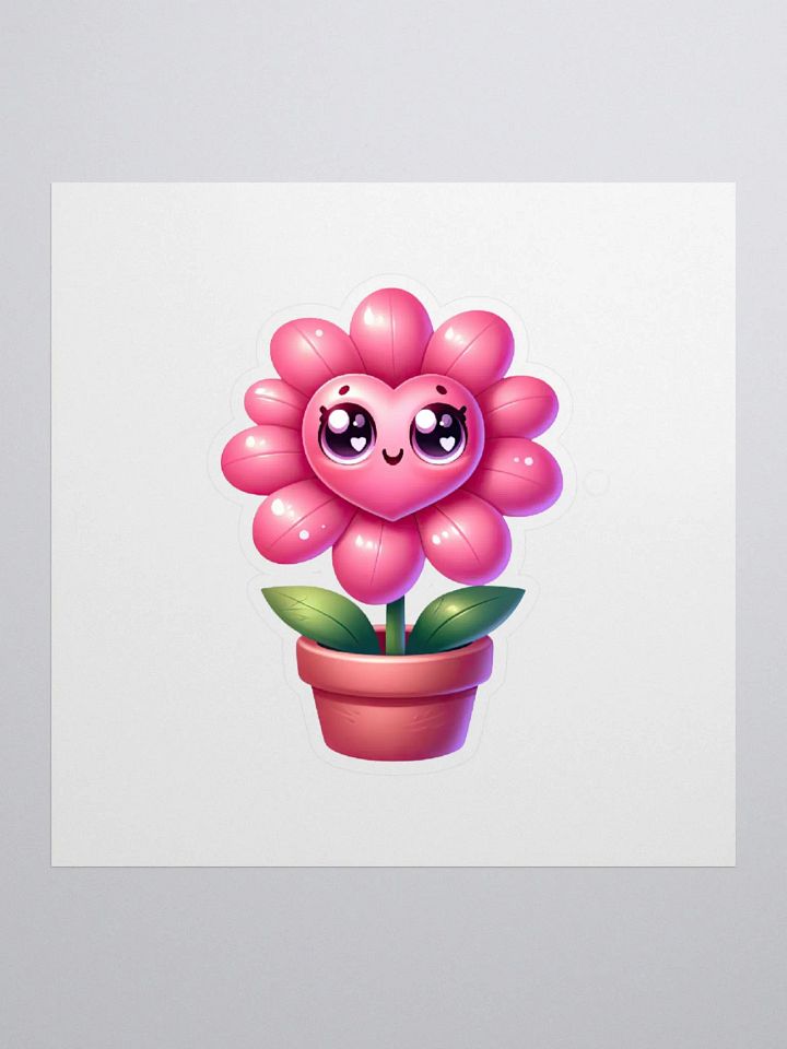 Heart Flower Sticker product image (2)