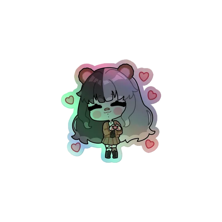 Heart Holographic Sticker product image (1)