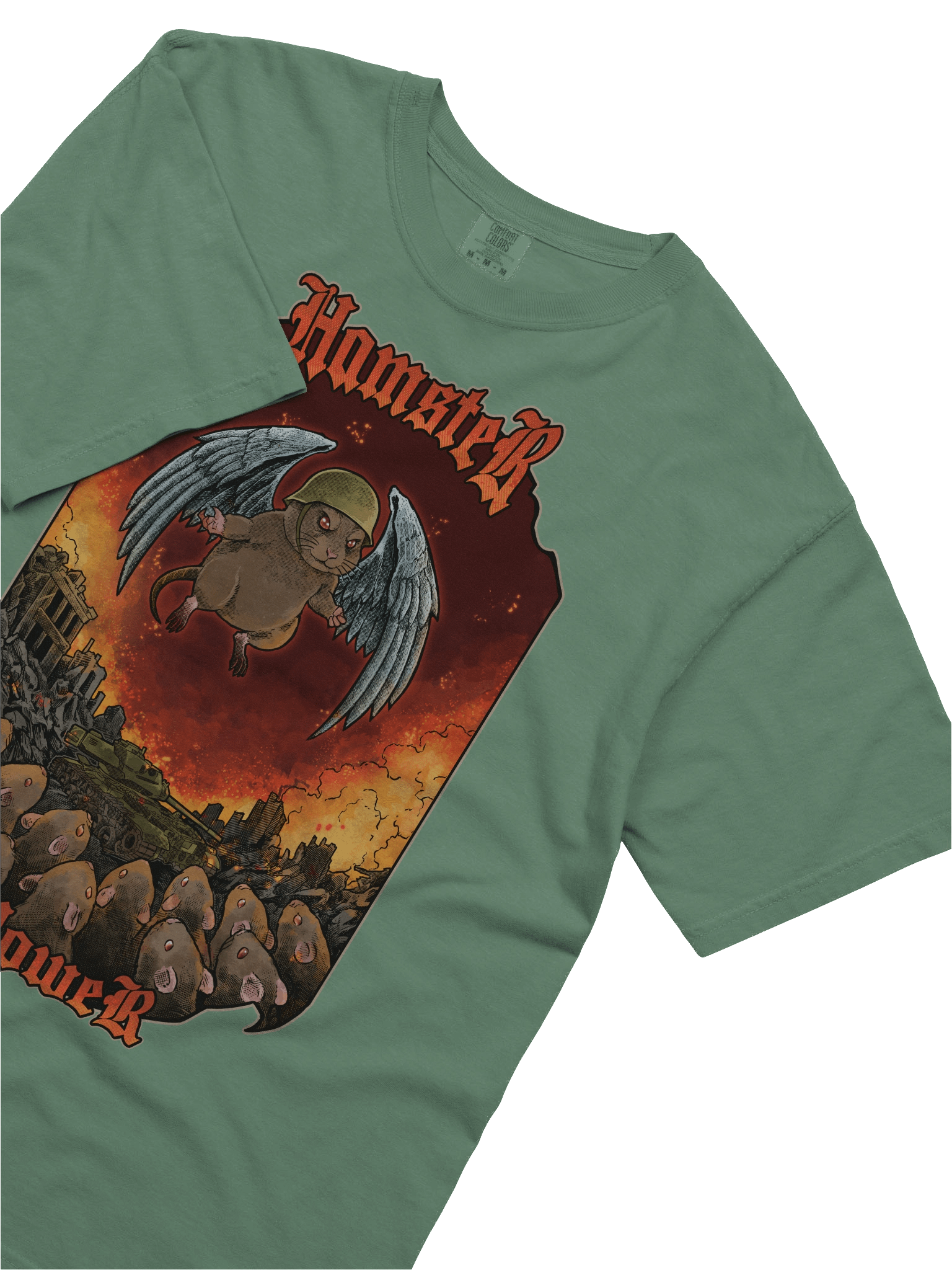 HAMSTER POWER GRAPHIC TEE (Unisex) product image (27)
