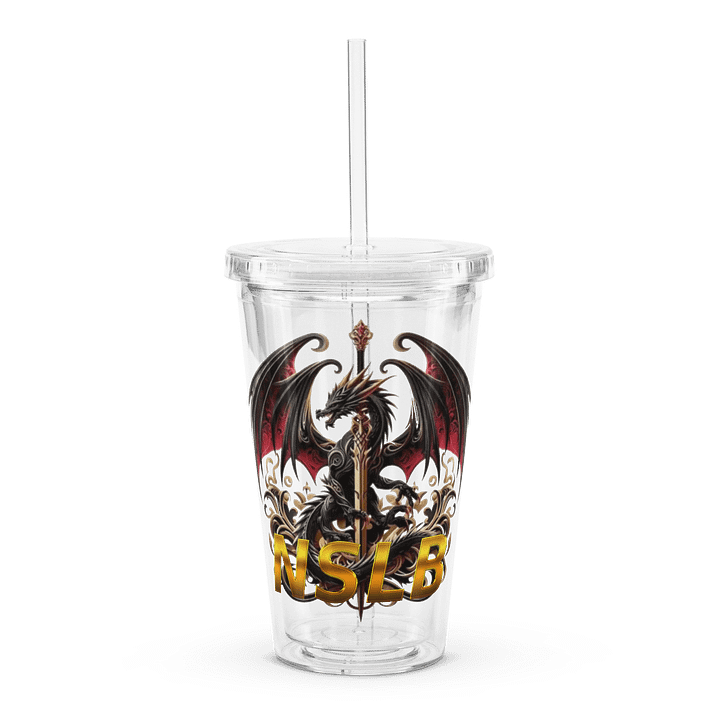 NSLB Golden Dragon Staff Clear Tumbler product image (1)
