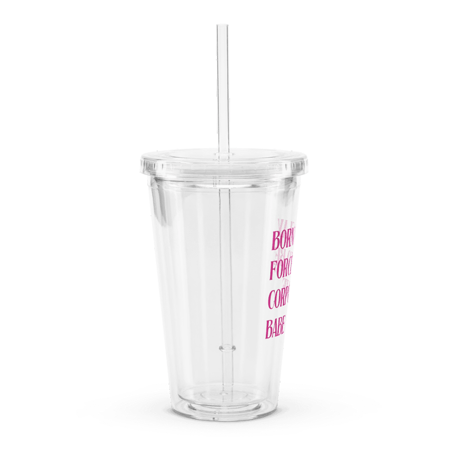 Corporate Babe Clear Tumbler product image (3)