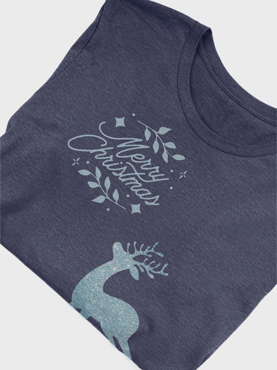 Glitter Reindeer Christmas T-Shirt product image (3)