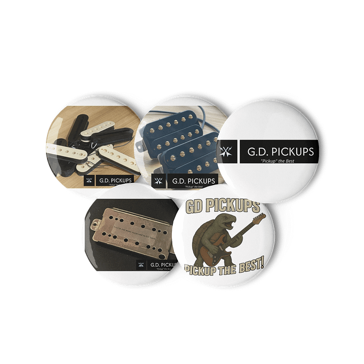 Set of 5 G.D. Pickups pins product image (3)