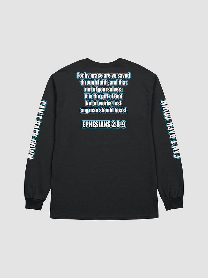 Can't Back Down With Ephesian Scripture Long Sleeve T-Shirt product image (2)