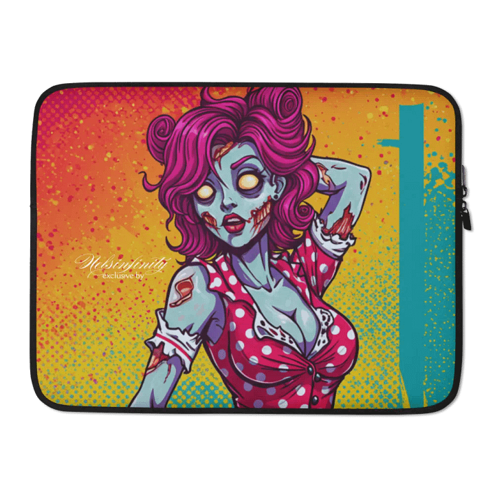V2 Zombie Pinup Laptop Sleeve product image (2)