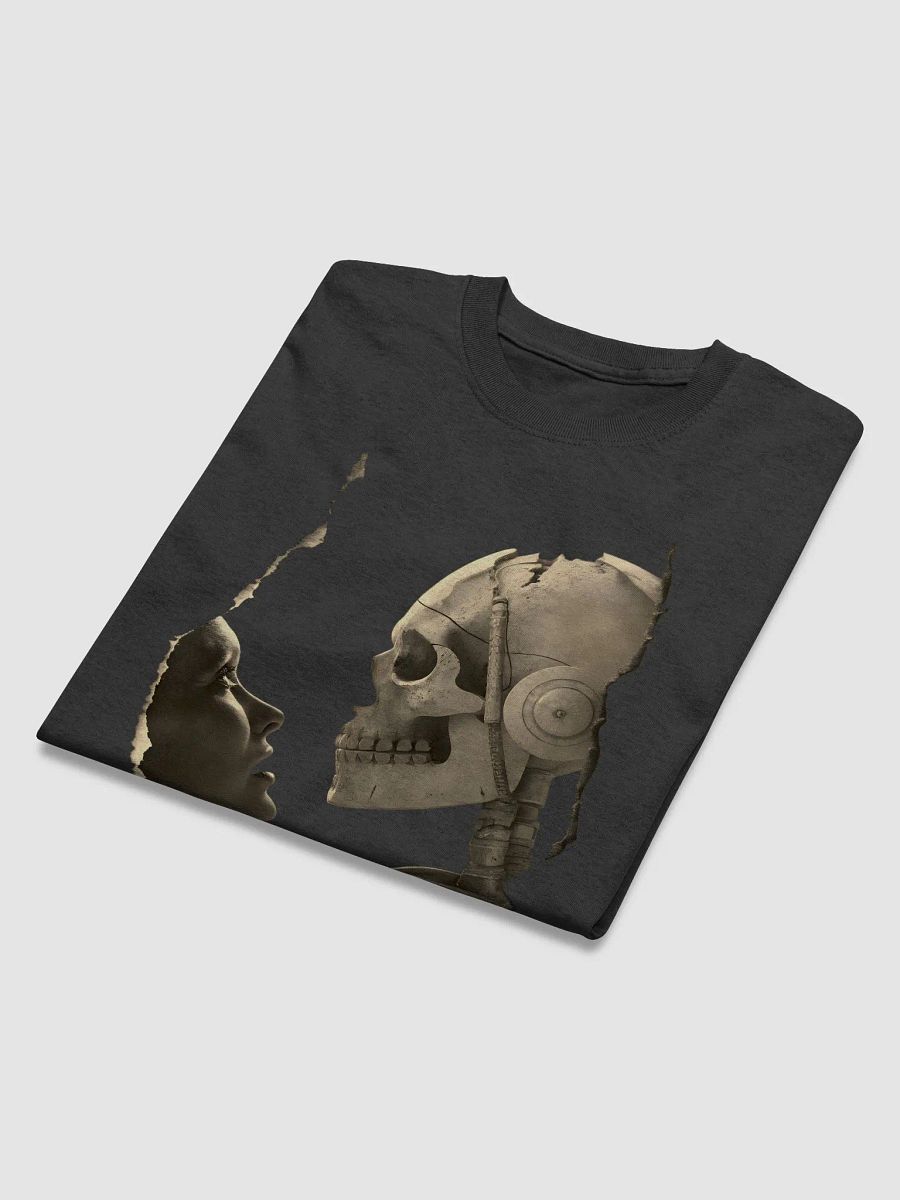 Futuristic Love T-Shirt – Cyberpunk Sci-Fi Aesthetic product image (3)