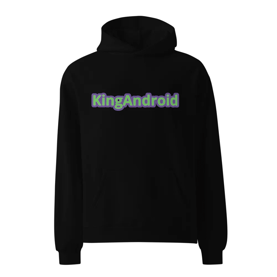 Purple and Green KingAndroid Hoodie product image (1)