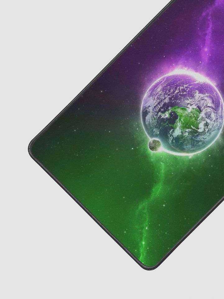 Green&Purple Space Gaming Mouse Pad Small product image (2)