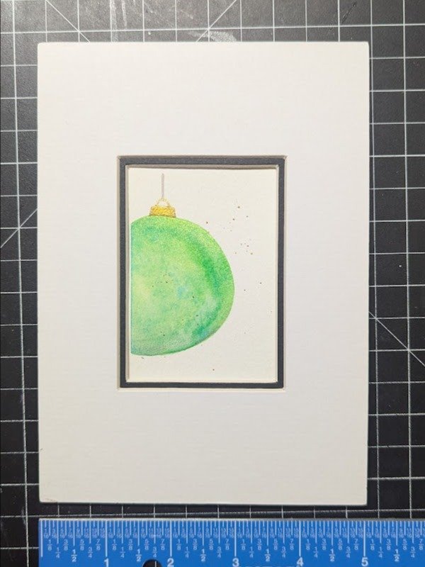 ATC - Christmas Bauble 2 (Green) product image (4)