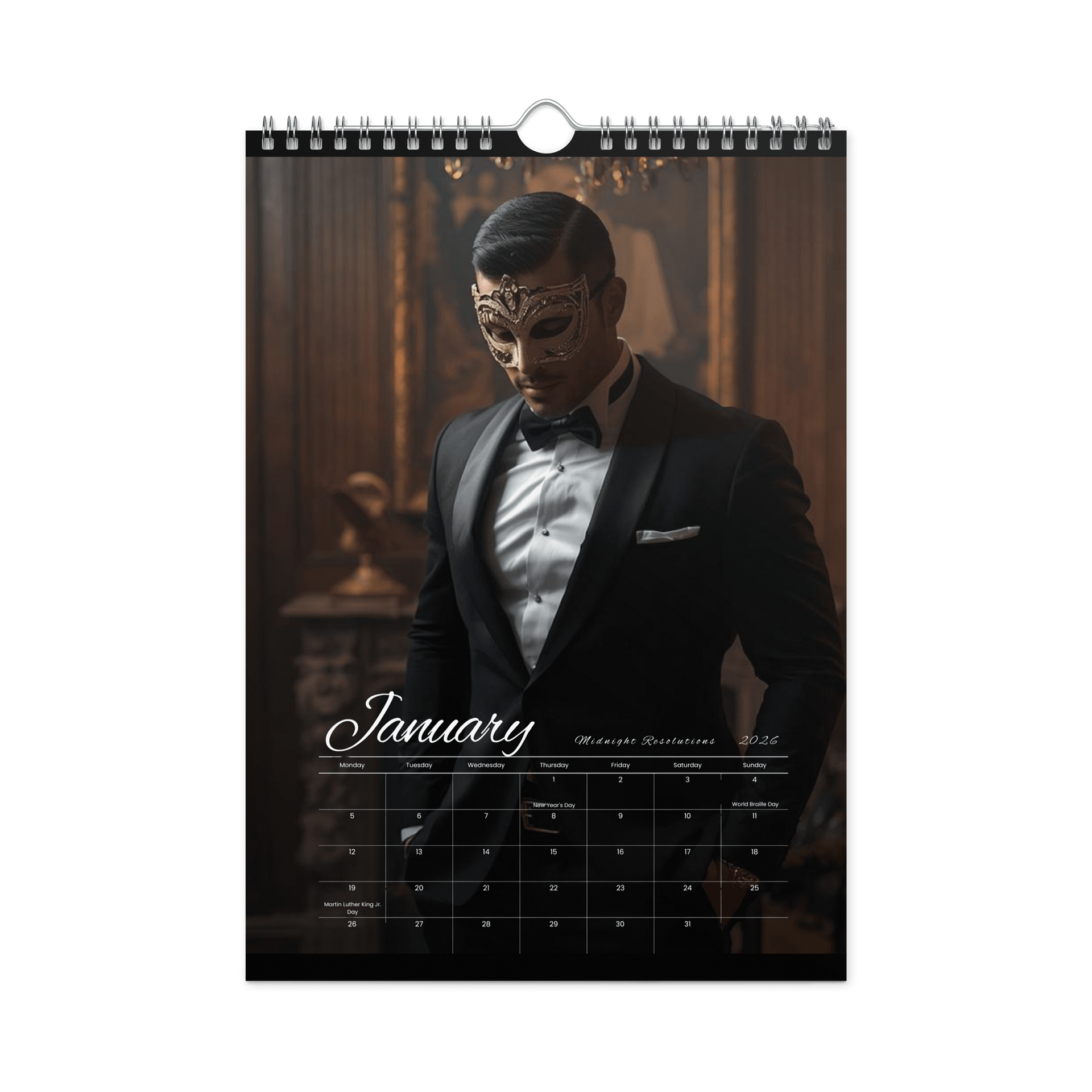 Darkness in the Stacks: A Year of Dangerous Book Boyfriends 2026 (Option 2) product image (3)