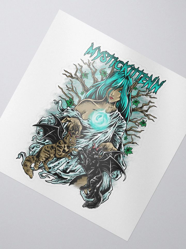 MysticKittenn Graphic // Kiss Cut Stickers product image (2)
