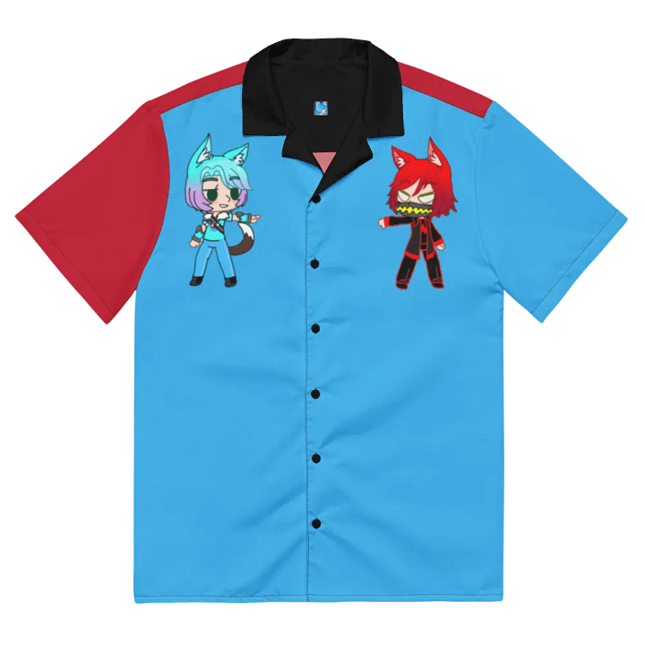 AMP-TWK VS The Fire King - Unisex Button-Up Shirt product image (2)