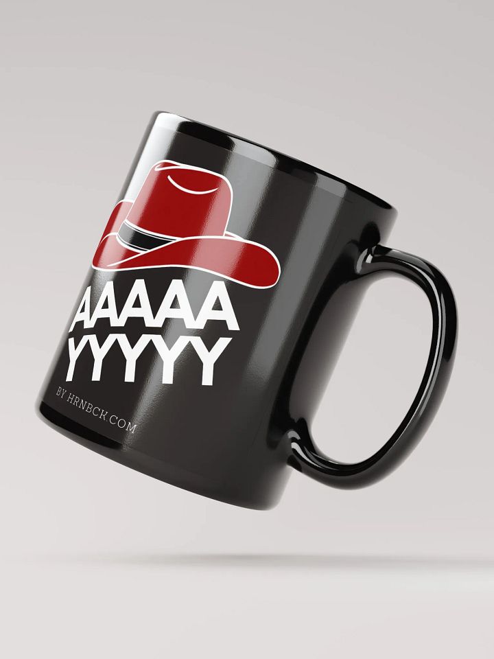 HRNBCK MUG – AY! Black Edition Two product image (4)