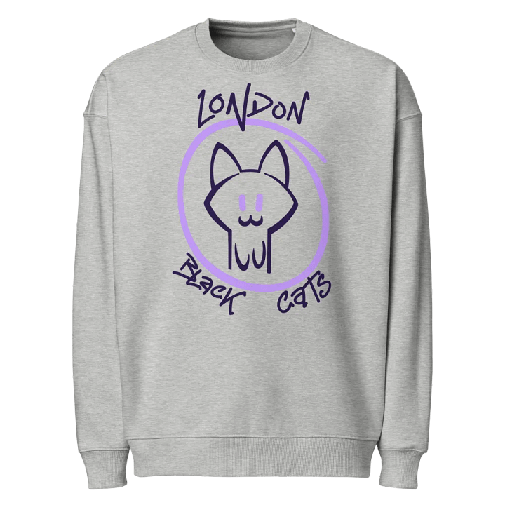 Black Cats Oversized Sweatshirt product image (1)