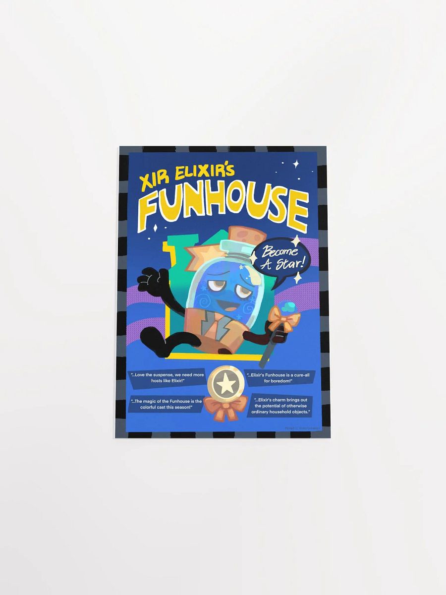 Elixir's Funhouse Vibrant Poster product image (4)
