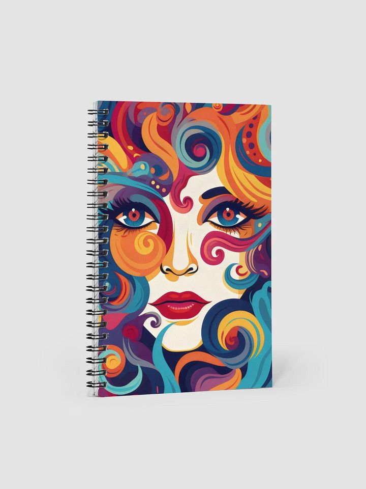 Psychedelic Muse Spiral Notebook product image (1)