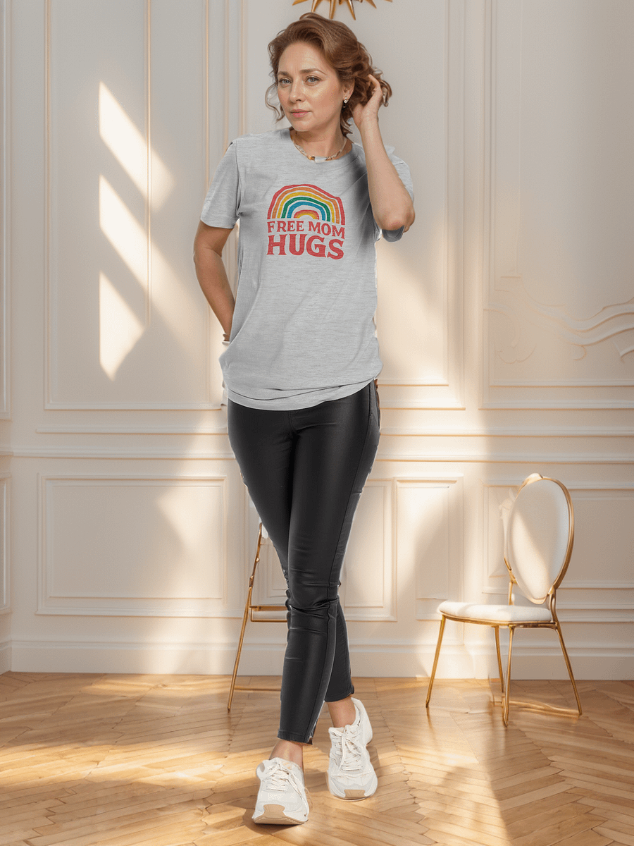 Rainbow Free Mom Hugs T-Shirt product image (1)