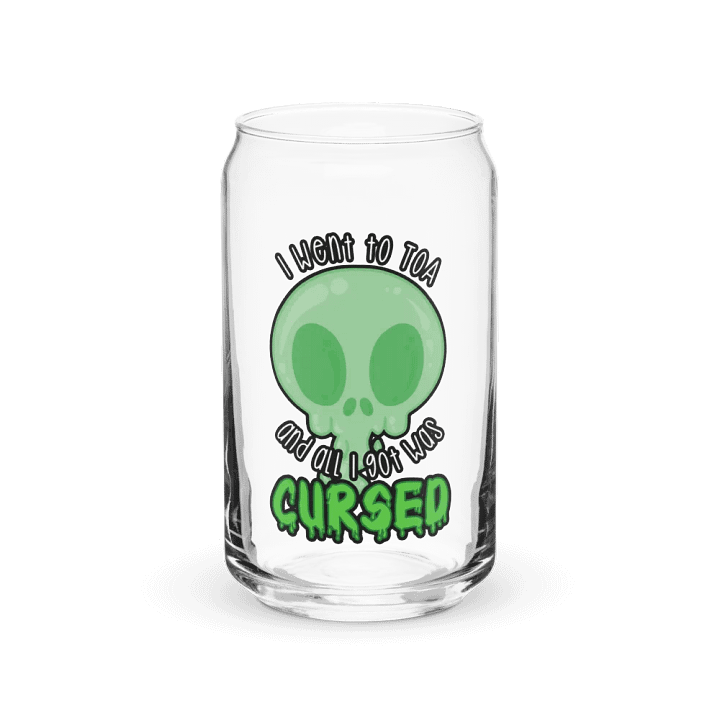 All I Got Was Cursed - Monk - Can Glass product image (1)