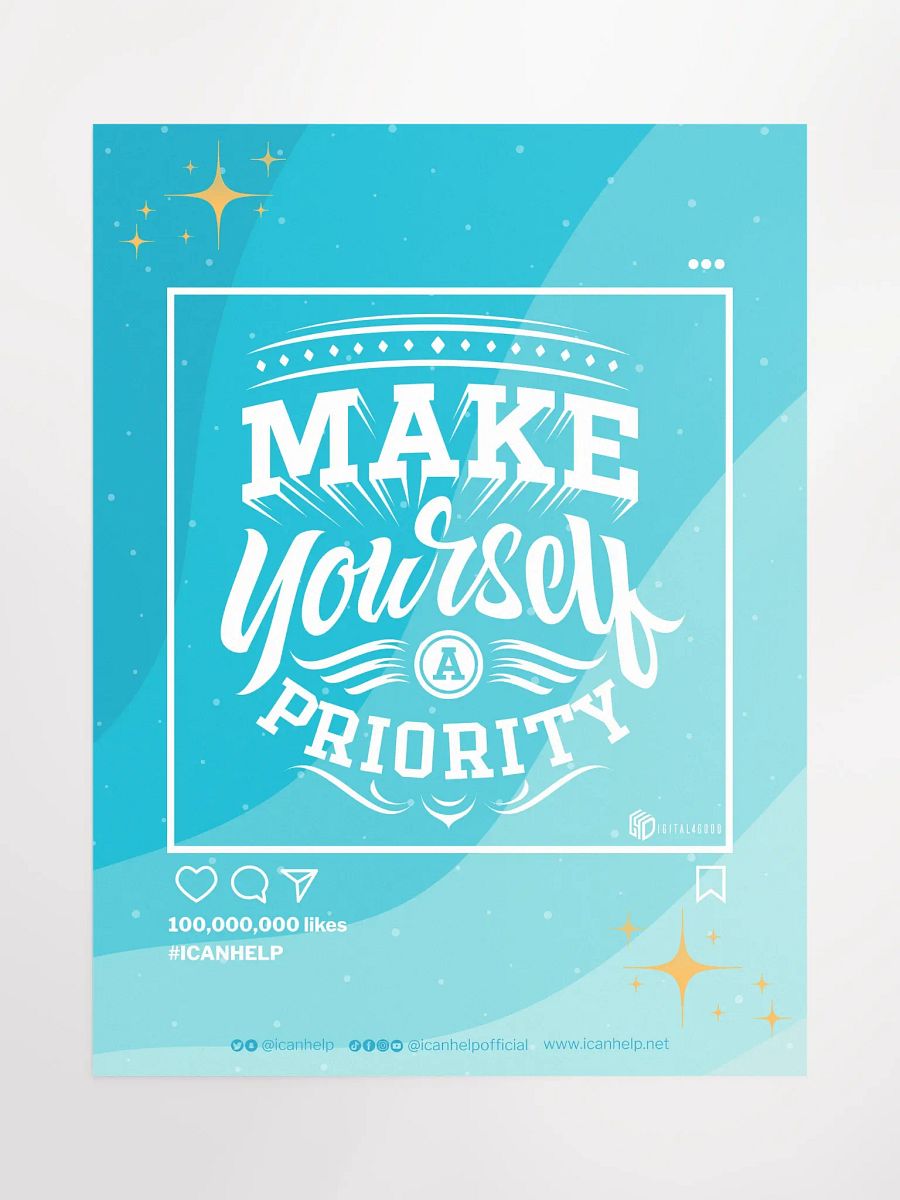 Make Yourself a Priority Poster product image (1)