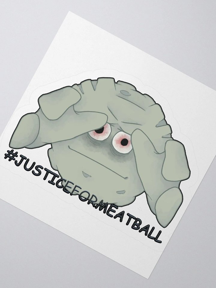 Justice for Meatball Stickers product image (10)