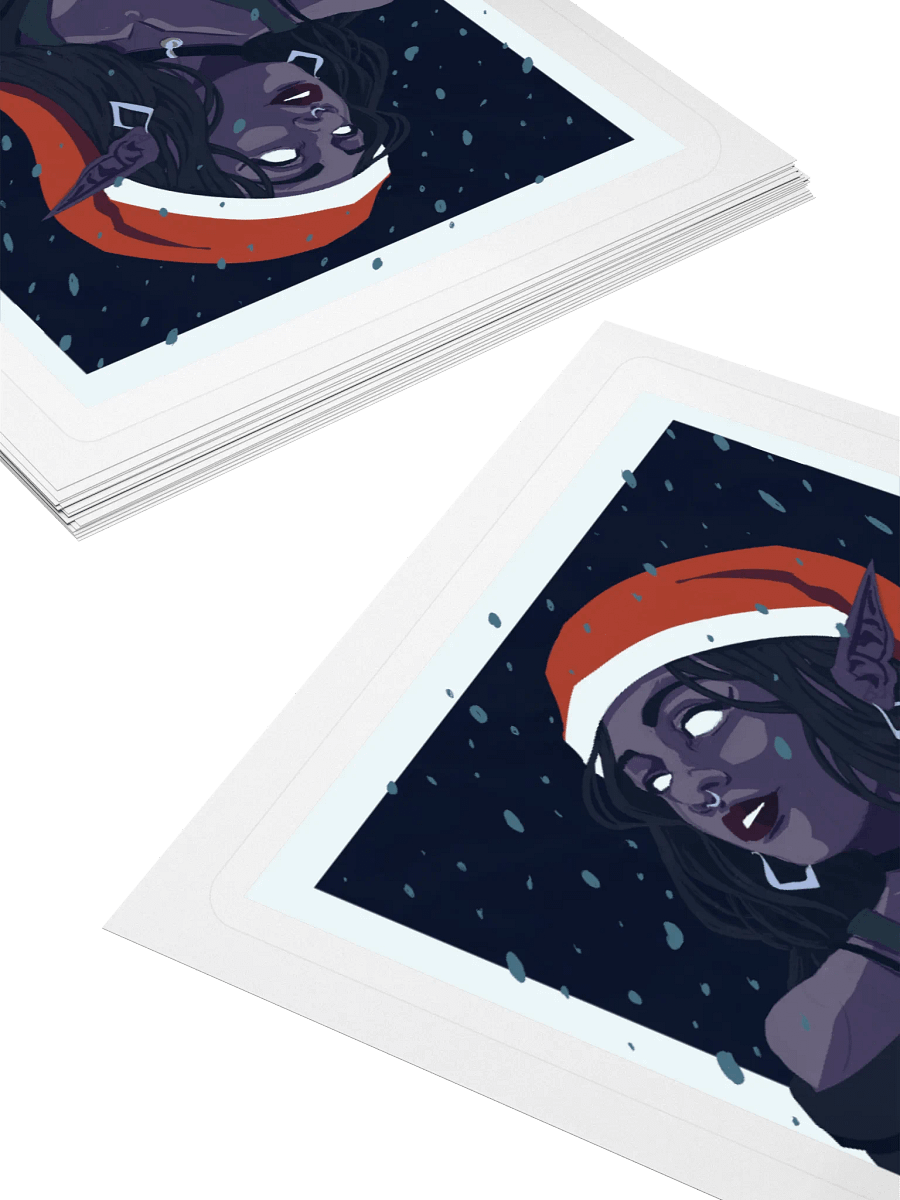 Winter Wonder Kiss Cut Sticker product image (4)