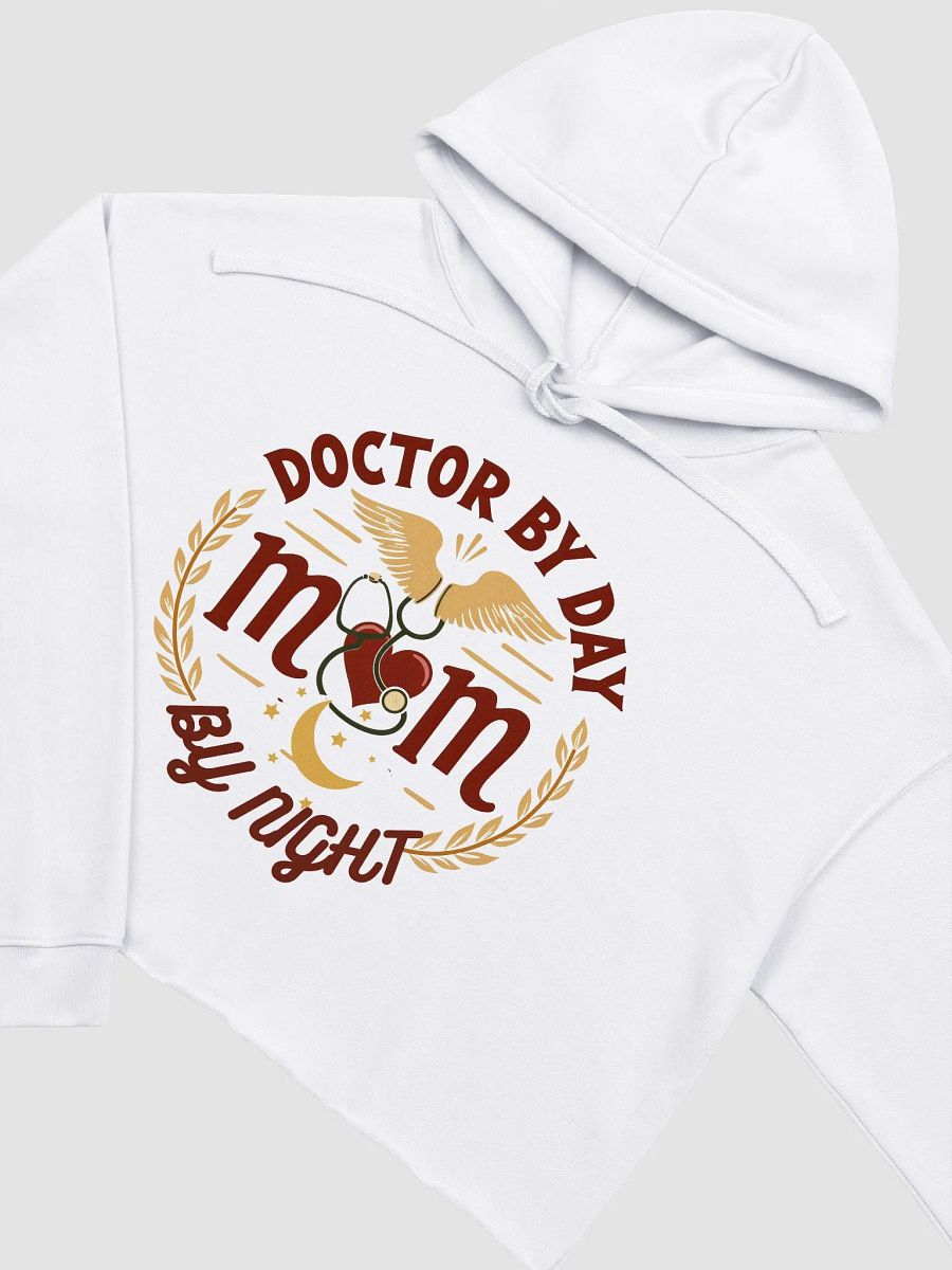 Doctor Mom, Night Shift Hero, Crop Hoodie product image (17)