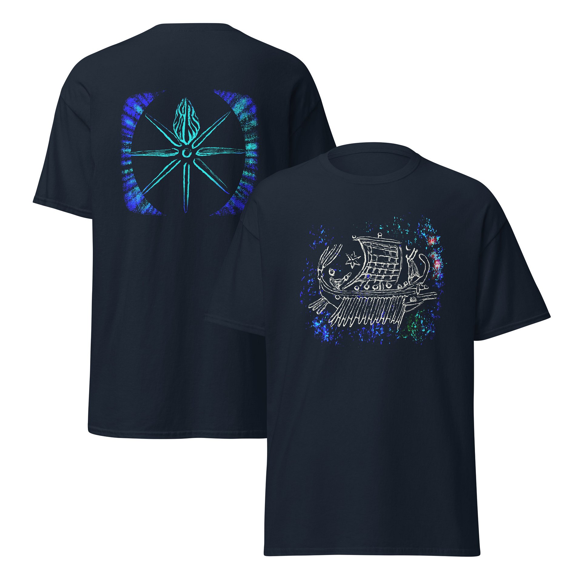 Sextus Pompey Galley and Julius Caesar's Comet Roman Art 1st Century BC, T-Shirt product image (1)
