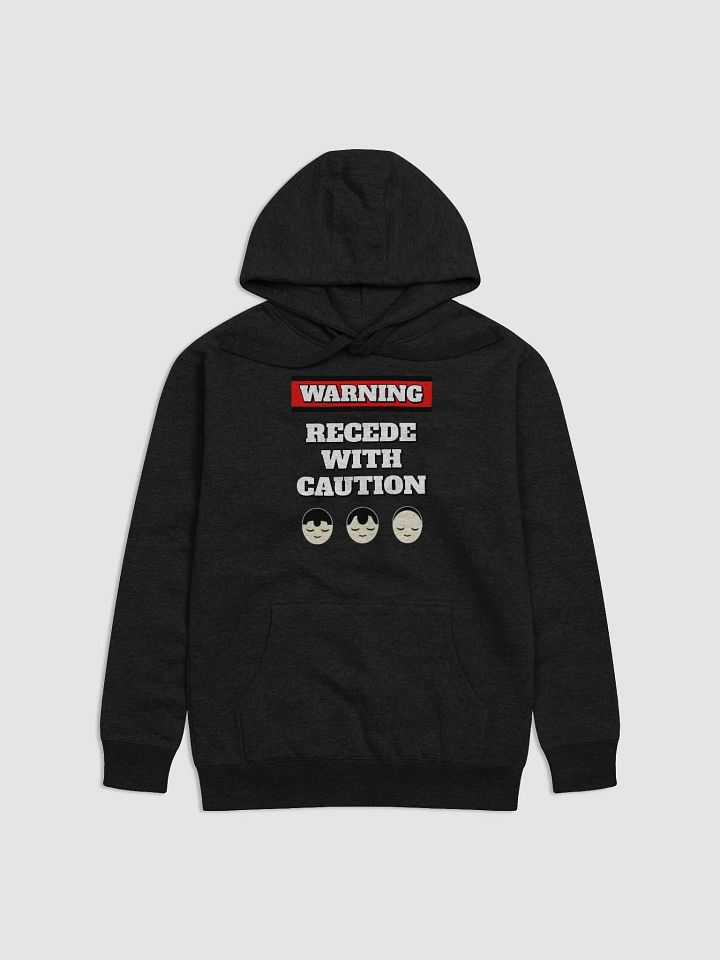 Recede With Caution - Funny Humorous Hoodie product image (5)