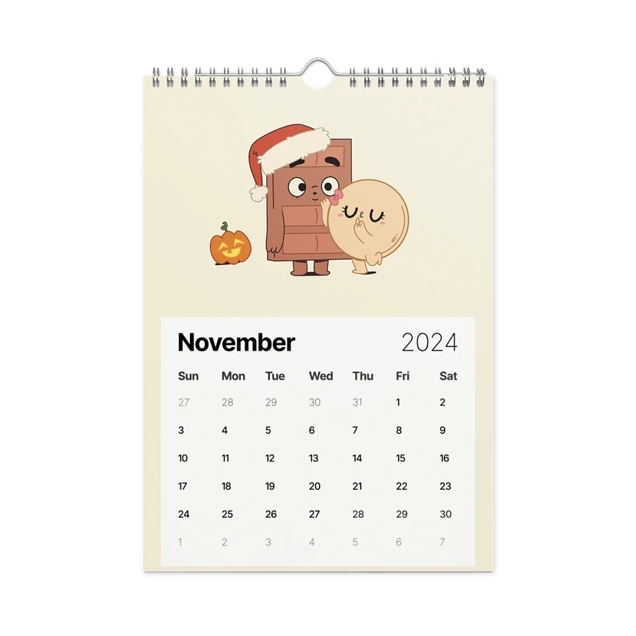 2024 Choco & Pancake Wall Calendar product image (15)