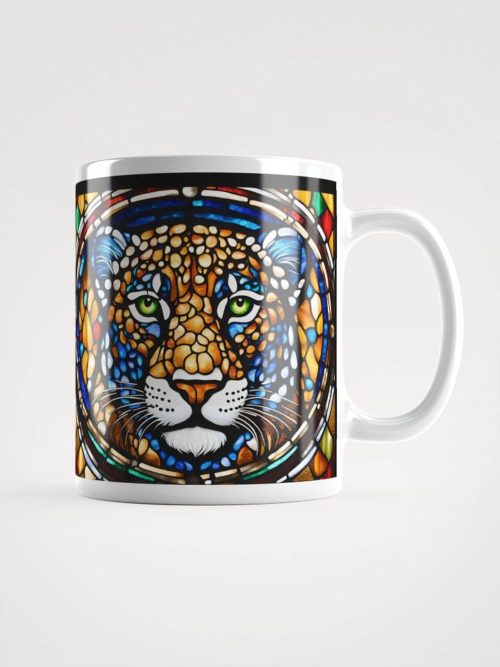 #001 Leopold's Blues Stained Glass Mug product image (1)