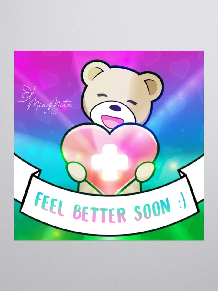 Feel better soon sticker product image (1)