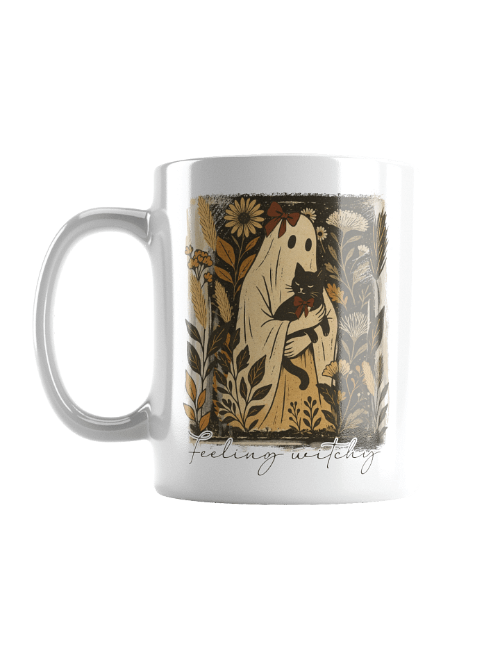Ghostly Feeling Witchy Glossy Mug product image (1)