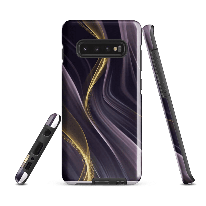 Golden Flow Samsung® Tough Case product image (3)