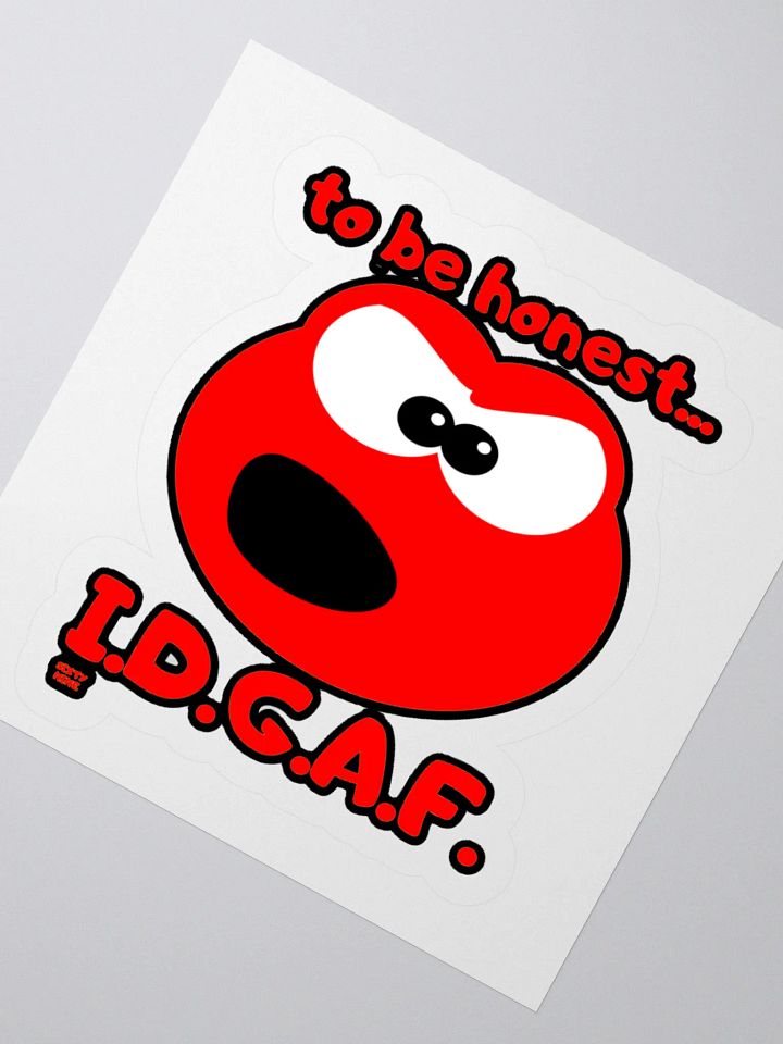 TO BE HONEST... I.D.G.A.F. product image (6)