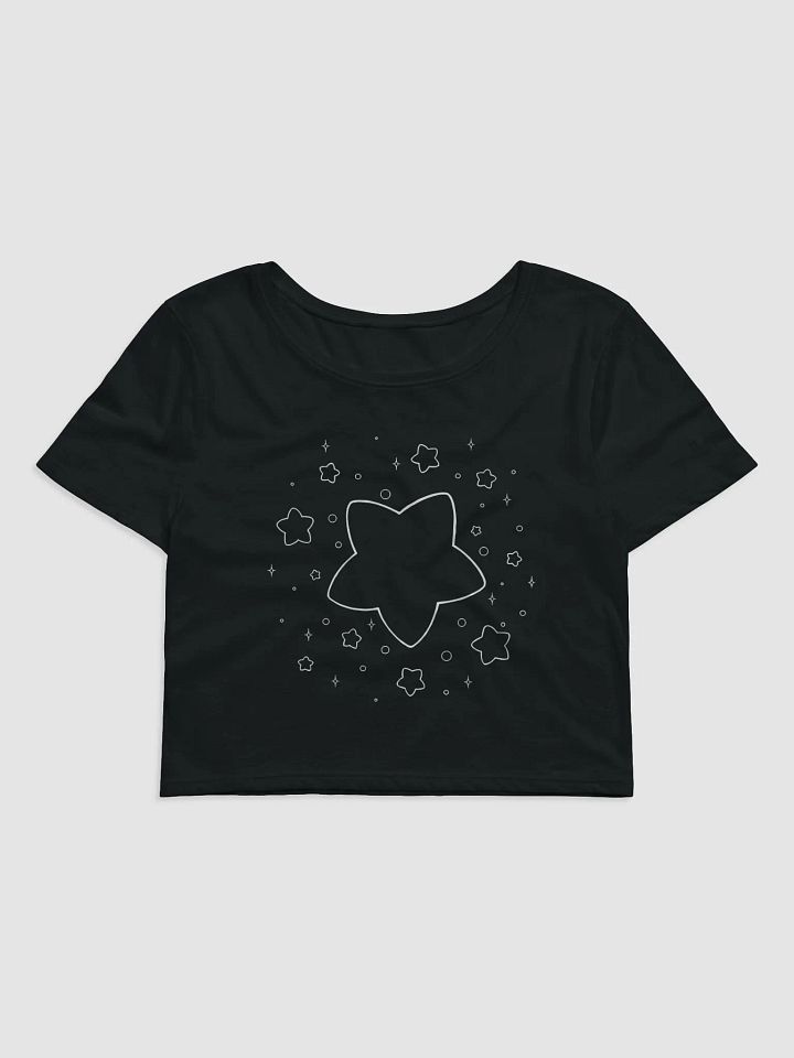 Cropped Star Shirt Black product image (1)