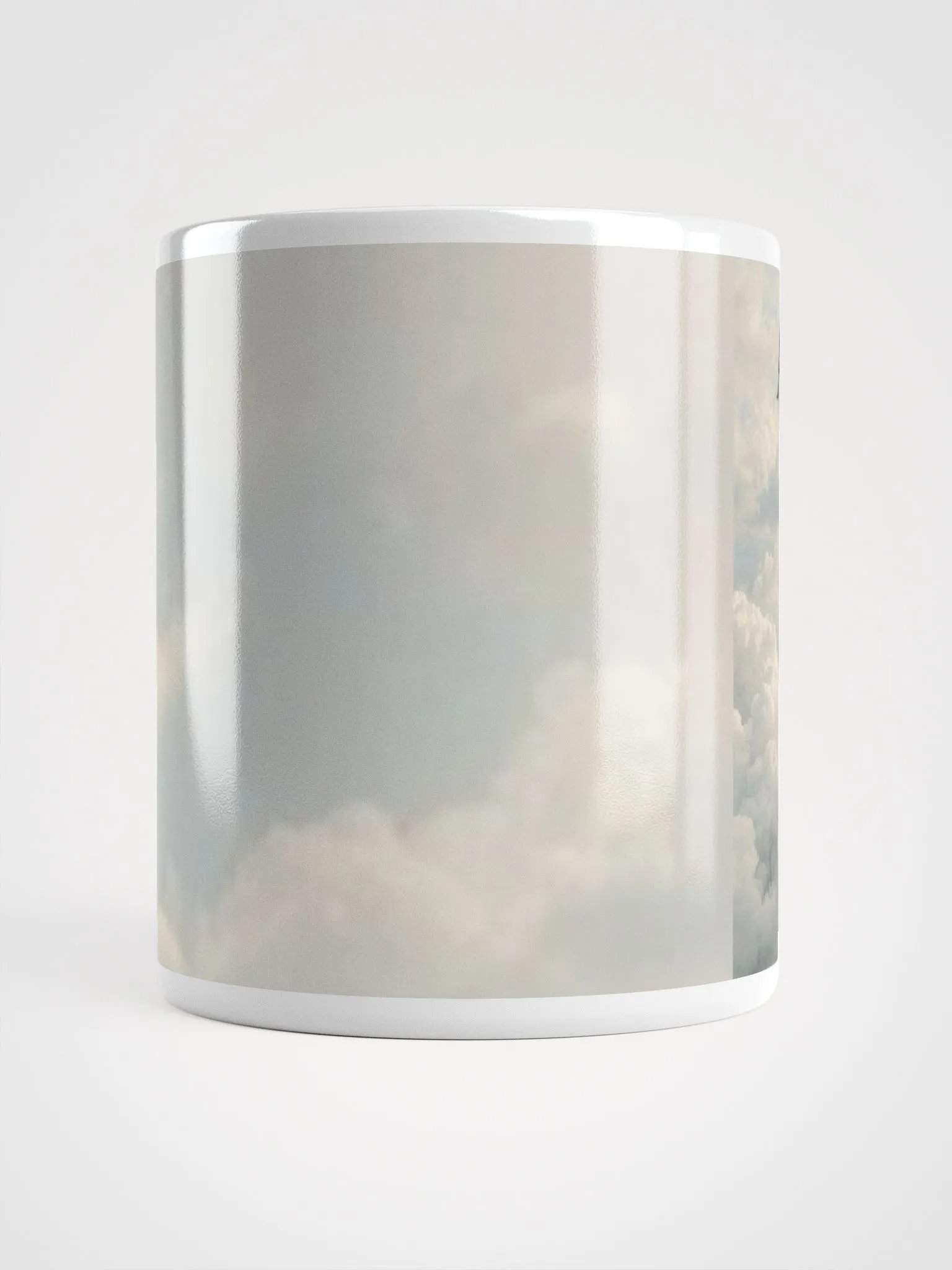 Apostles International Angel + Clouds Logo White Mug Cup product image (5)
