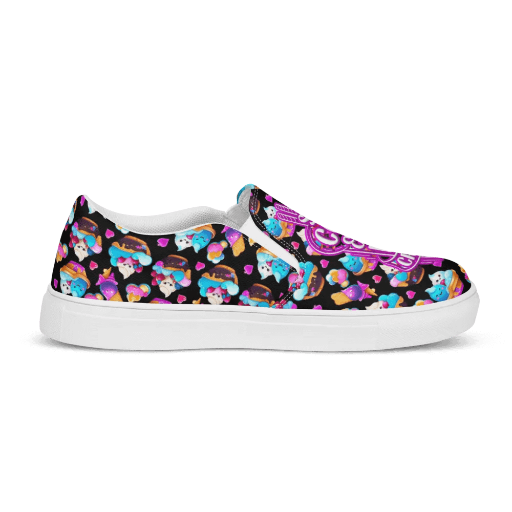 Ice Cream All Over Print Slip On Shoes product image (8)